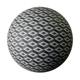 Monochromatic Diamond Cube Pattern