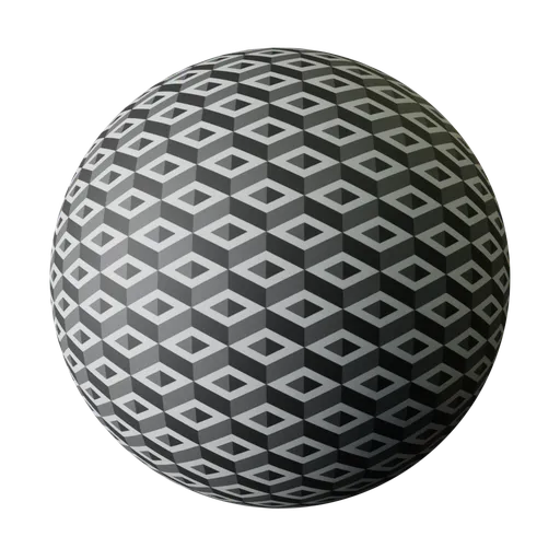 Monochromatic Diamond Cube Pattern