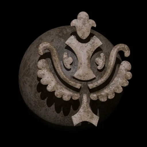 Rokviz Ancient ornament symbol brush