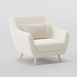 Gabriola Boucle Lounge Chair