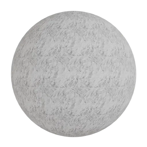 White faux fur texture