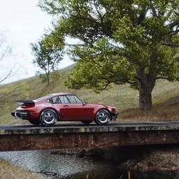 Photoreal 3D Car Render