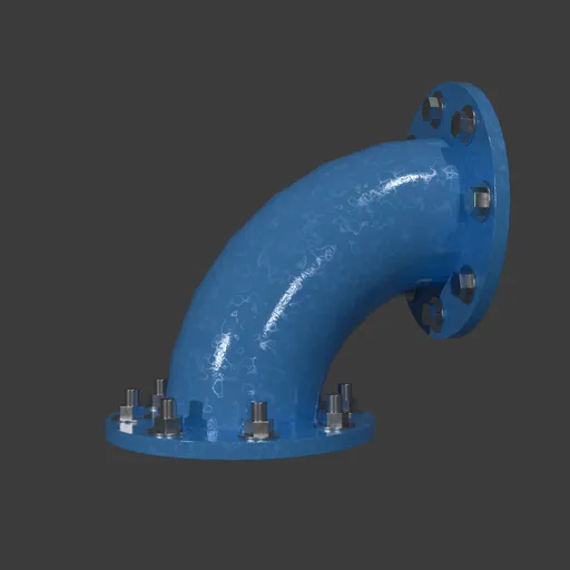 100mm pipe curve
