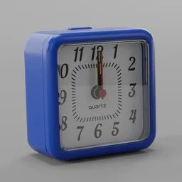 Plastic Table Clock