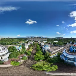 Abandoned amusement park