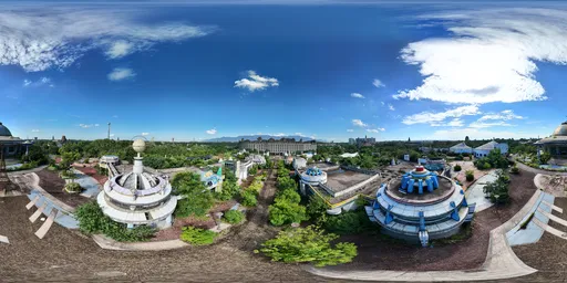Abandoned amusement park