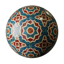 Islamic Star Mosaic Tiles