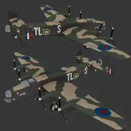 Strategic Bomber Handley