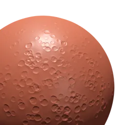 Small Bowl-shaped Moon Craters 3D Brush