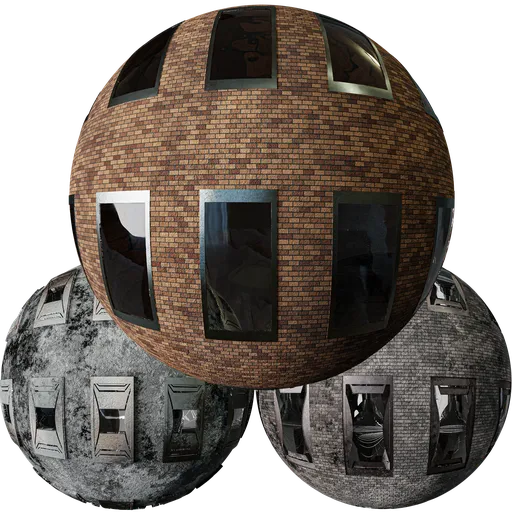 Variant realistic procedural wall/window