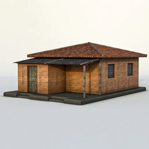 Terracotta Roof Village House