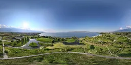 Highsky bluesky forest green grass