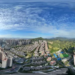 Highsky building sunset cloud