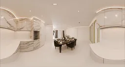 Modern Minimal Interior Dining