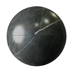 Black Marble tiles -Calacatta black