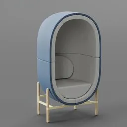 Single seat capsule couch