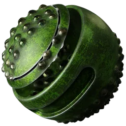 Rivets Metal Green