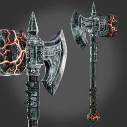 Lava War Hammer