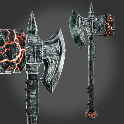 Lava War Hammer