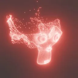 Disperse points from Mesh GN