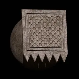 Rokviz Ancient ornament symbol brush