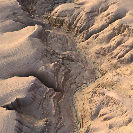 Canyon River Terrain