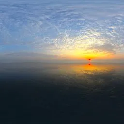 Pure sky at sunset and dusk 16k