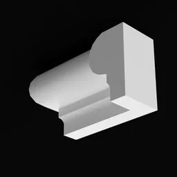 Crown Molding Design09 6X4Inches