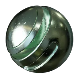 Heavy Scratched Painted Steel