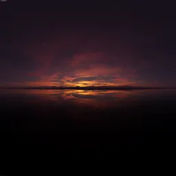 Twilight Sunset Sky Landscape