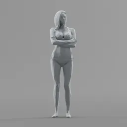 Lowpoly Female Underwear