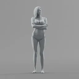 Lowpoly Female Underwear