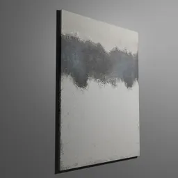 Painting "into the sea"