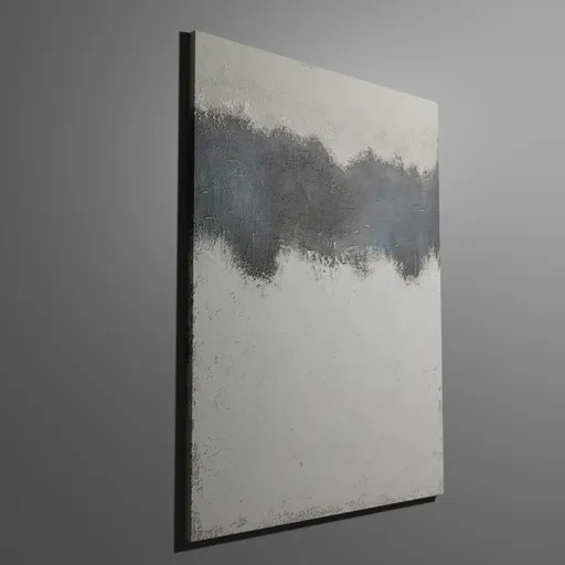 Painting "into the sea"