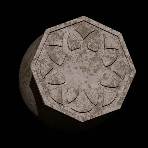 Rokviz Ancient ornament symbol brush