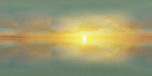 Mirror Water Sunset