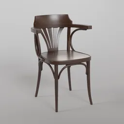 25 Armchair B112 - Dark Chocolate
