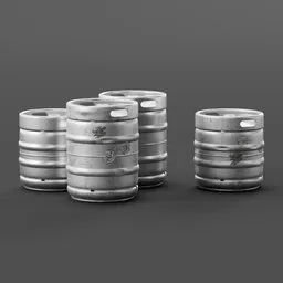 Set of Beer kegs