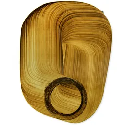 Shape Rug Gold Carpet