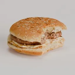 Bitten burger