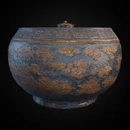 Ancient Bronze Cauldron