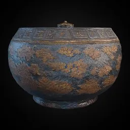 Ancient Bronze Cauldron