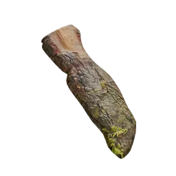 Tree bark debris