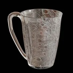 Persian design glass