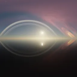 Sci-fi Pure Sky Galaxy Planet