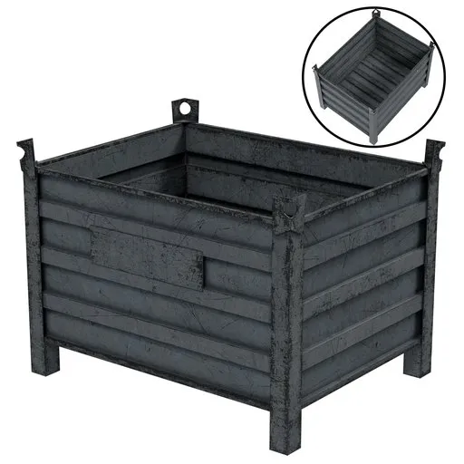 Metal Storage Bin