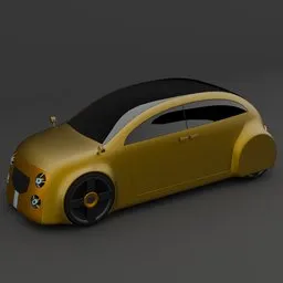 Concept styled sedan