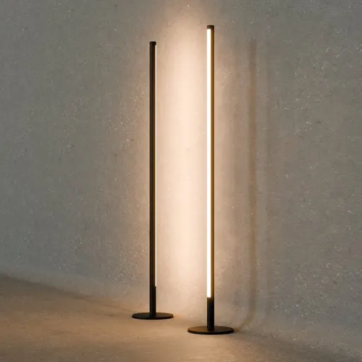 Minimalist LED Tube Floor Lamp