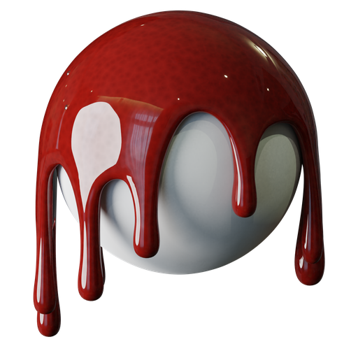 Realistic Blood FREE liquid materials BlenderKit
