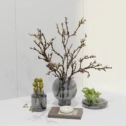 Modern Botanical Decor Set